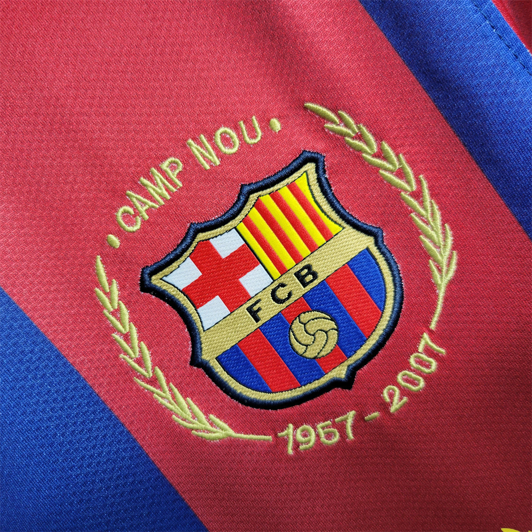 Barcellona 2007/08 Casa -  50th Camp Nou