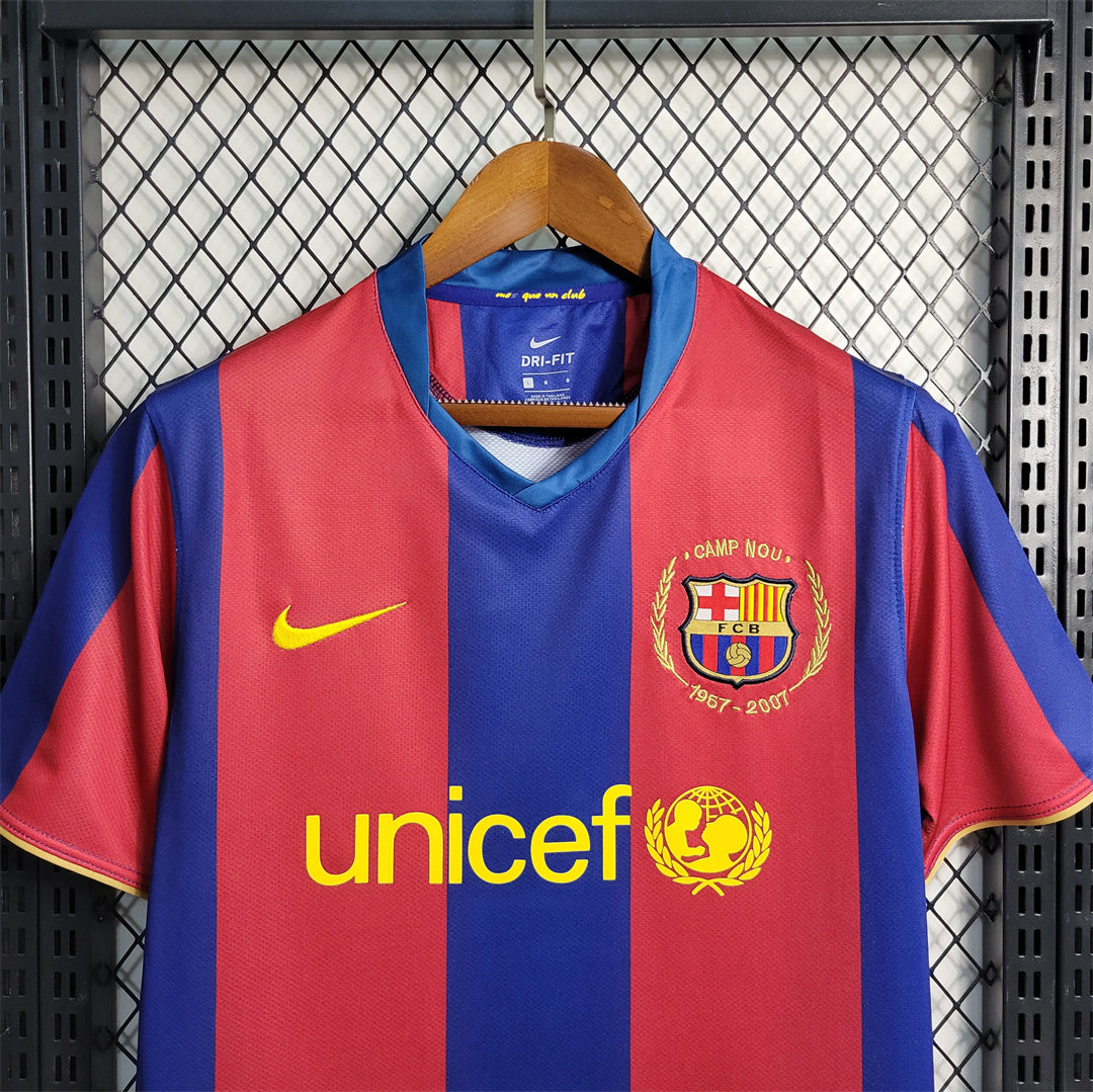 Barcellona 2007/08 Casa -  50th Camp Nou