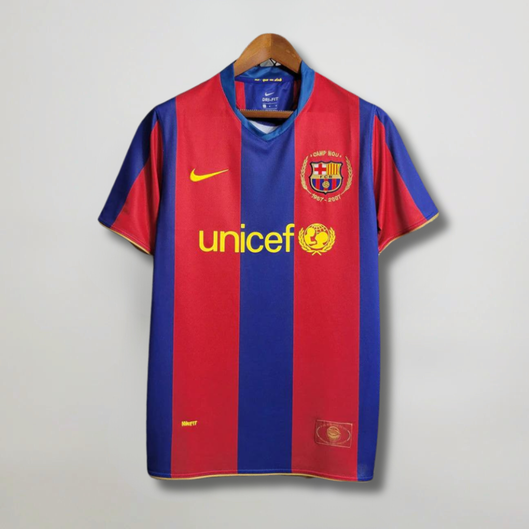 Barcellona 2007/08 Casa -  50th Camp Nou