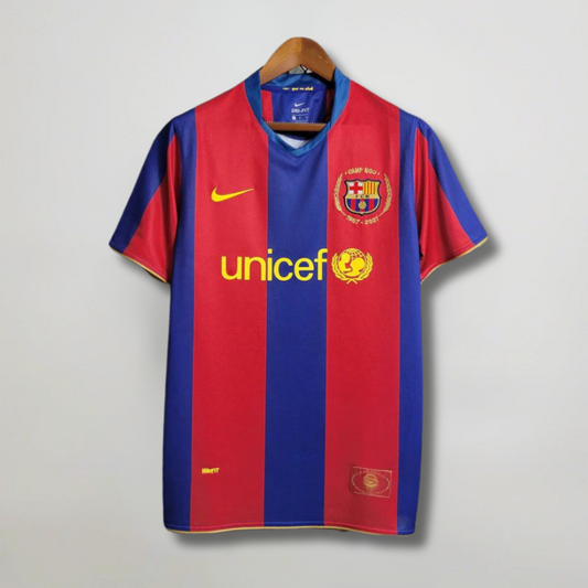 Barcellona 2007/08 Casa -  50th Camp Nou