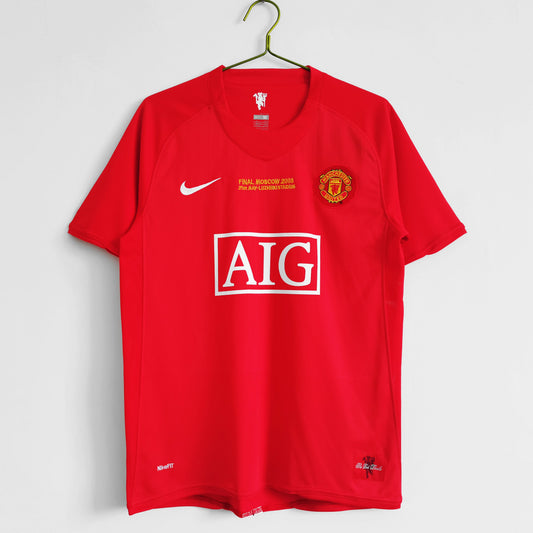 Man. United Maglia Home 2007/08 Finale UCL