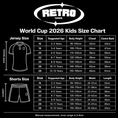 Eng 2026 Home Shirt Kids