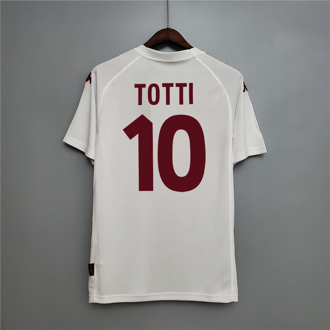 Roma Maglia Away White 2000/01