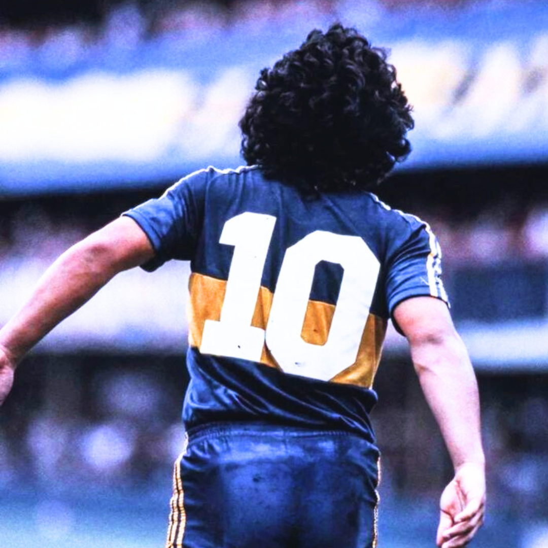 MARADONA - Boca Juniors 1981/82 Casa